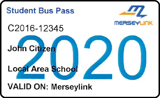 mersey travel student train pass